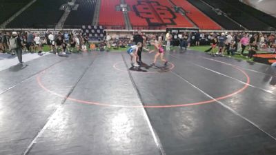 115 lbs Quarters - Cadence Crookston, Montana vs Mya Bolander, Idaho