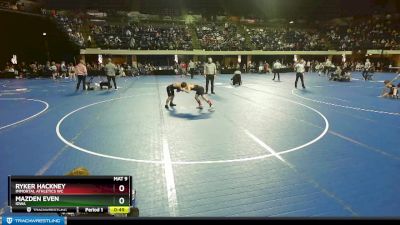 105 lbs Cons. Round 1 - Mazden Even, Iowa vs Ryker Hackney, Immortal Athletics WC