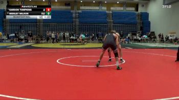 197 lbs Quarterfinal - Karson Tompkins, Air Force vs Wesley Wilson, Cal Poly