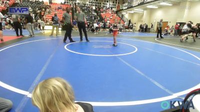 47-51 lbs Consolation - Shelby Ridge, Sperry Wrestling Club vs Aeryn Jackson, Locust Grove Youth Wrestling