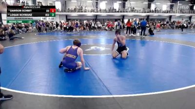 Elite 133 lbs Quarterfinal - Logan Schwanz, Minnesota State vs Dawson Schmit, Upper Iowa
