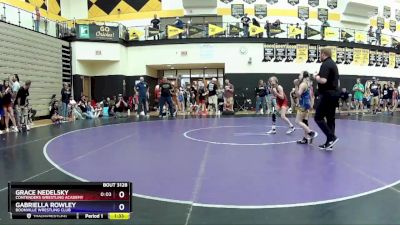 64-69 lbs Semifinal - Grace Nedelsky, Contenders Wrestling Academy vs Gabriella Rowley, Boonville Wrestling Club