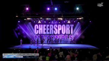 Apex Cheer - Thunder [2026 L1 Junior - Flex - D2 - Small Day 1] 2026 CHEERSPORT National All Star Cheerleading Championship