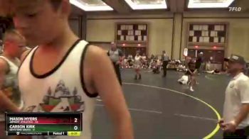 92 lbs Quarterfinals (8 Team) - Colin Beattie, Armory Athletics vs Porter Adams, Keystone Krush