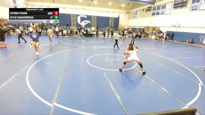 150 lbs Cons. Semi - Ayden Pham, Santa Ana Wrestling Club vs Kyle DaNobrega, South Torrance