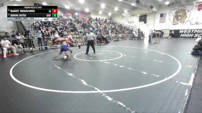 150 lbs Cons. Round 2 - Jesus Soto, Santiago/GG vs Randy Benavides, Santa Ana