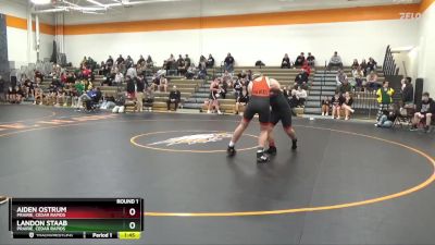 188-190 lbs Round 1 - Landon Staab, Prairie, Cedar Rapids vs Aiden Ostrum, Prairie, Cedar Rapids