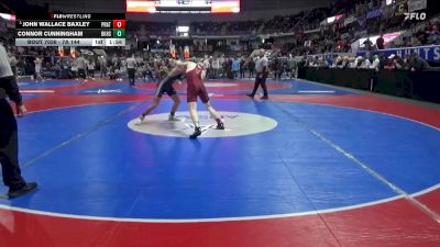 7A 144 lbs Champ. Round 1 - John Wallace Baxley, Prattville vs Connor Cunningham, Baker HS