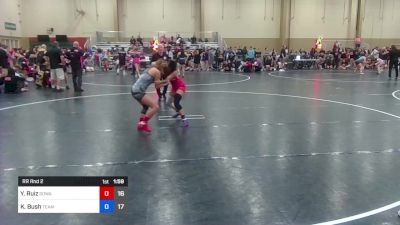 112 lbs Rr Rnd 2 - Yhoalibeth Ruiz, SOWA vs Keana Bush, Team Mayhem