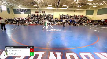 160 lbs Semifinal - Evan Lombard, Kearsarge vs William Murphy, Bishop Guertin
