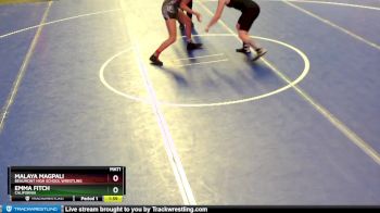 138 lbs Semifinal - Emma Fitch, California vs Malaya Magpali, Beaumont High School Wrestling