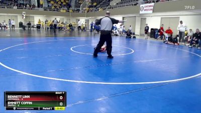 60 lbs Semis & 1st Wrestleback (8 Team) - Emmett Coffin, Sartell vs Bennett Linn, Centennial