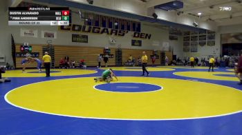 109 lbs Round Of 32 - Dustin Alvarado, Mullen (CO) vs Finn Andersen, Delbarton (NJ)