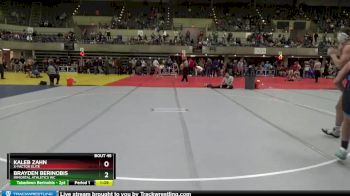 160 lbs Round 2 - Kaleb Zahn, X-Factor Elite vs Brayden Berinobis, Immortal Athletics WC