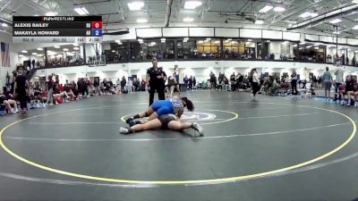 160 lbs Round 3 (16 Team) - Makayla Howard, Aurora vs Alexis Bailey, Schreiner University (A)