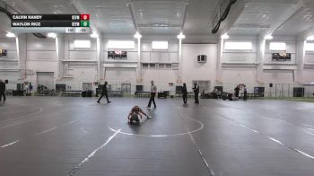 48 lbs 5th Place Match - Calvin Handy, Mat Of Dreams LLC vs Waylon Rice, Cowrock Wrestling Club