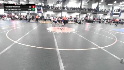 126 lbs Round Of 16 - Bennet Palmeri, Fairport vs Carlos Salazar, Hewlett
