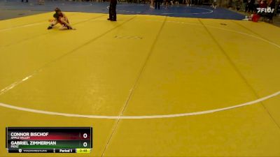 84 lbs Semifinal - Gabriel Zimmerman, Pierz vs Connor Bischof, Apple Valley