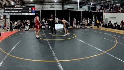 79 kg Champ. Round 2 - Magnus Kuokkanen, Indiana RTC vs Sebastian Robles, Hawkeye Wrestling Club