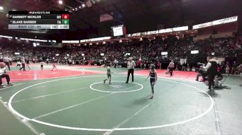 65 lbs Cons. Round 4 - Blake Barber, TAL2 vs Garrett Nicklos, HHY1