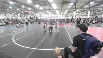 43 lbs Round Of 16 - Taysom Crandell, No Team vs Montana Coberly, Salem Elite Mat Club