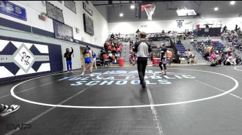 155 lbs Rr Rnd 2 - Gracelynn Yarber, Woodland vs Marisol Hernandez, Will Rogers