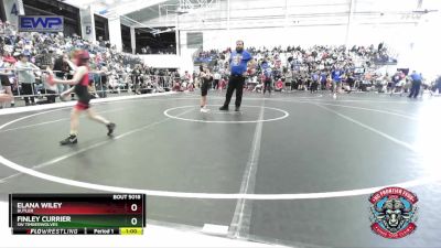 45 lbs Quarterfinal - Finley Currier, SW Timberwolves vs Elana Wiley, Butler