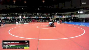 285 lbs Champ Round 1 (16 Team) - Christopher Funches, Grassfield vs Naasir Edmonds, Landstown