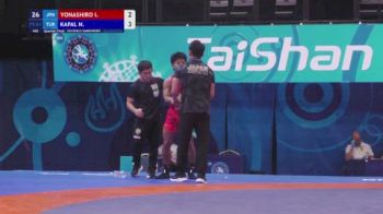 61 kg 1/4 Final - Itsuki Yonashiro, Japan vs Nurettin Kapal, Turkiye