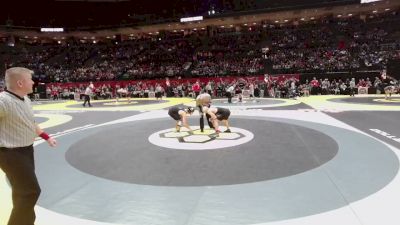 126 lbs Semis - Lincoln Rohr, Mass. Perry vs Grey Burnett, Perrysburg