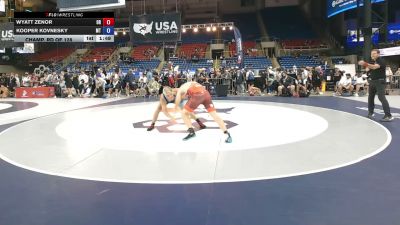 157 lbs Champ. Rd Of 128 - Wyatt Zenor, Oregon vs Kooper Kovnesky, Montana