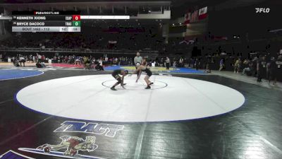 113 lbs Cons. Round 2 - Bryce Dacoco, Tracy vs Kenneth Xiong, El Capitan