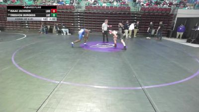 157 lbs Consi Of 8 #1 - Isaac Jackson, Landrum vs Treshon Burgess, Lake City