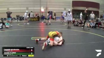 101 lbs Semis & 1st Wrestleback (8 Team) - Tanner Bourassa, Mi Pitbulls vs Xavier Flores, Copperheads