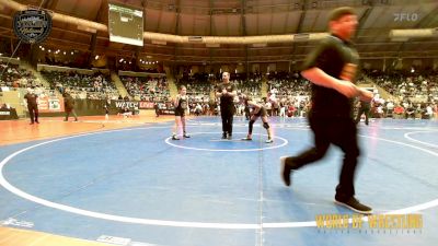 100 lbs Quarterfinal - Olivia Maldonado, Nebraska Elite vs Maggie Martinez, Team Tulsa Wrestling Club