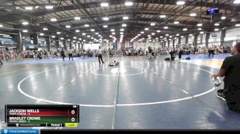 56 lbs Rd# 5- 3:45pm Friday Final Pool - Bradley Crowe, Minion Green vs Jackson Wells, Terps Xtreme