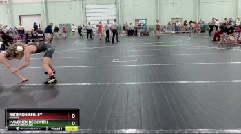 113 lbs Champ. Round 2 - Maverick Beckwith, Gorilla Grapplers vs Bronson Begley, BANDITS