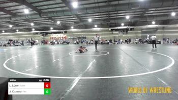 83 lbs Consi Of 8 #1 - Luke Loren, Sunkist Kids Monster Garage vs Jonathan Comes, Seymour Youth Wrestling Club