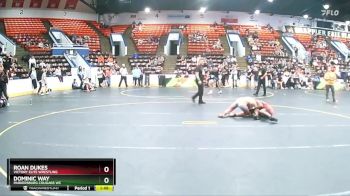 130 lbs Champ. Round 2 - Dominic Way, Parkersburg Cougars WC vs Roan Dukes, Victory Elite Wrestling