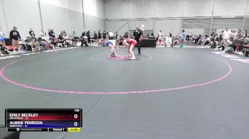 125 lbs Round 2 (8 Team) - Emily Beckley, Oklahoma vs Aubrie Pehrson, Nebraska