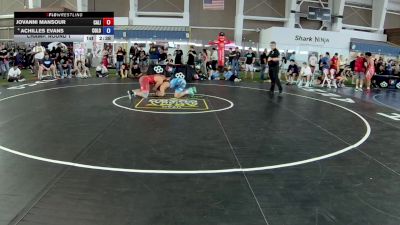190 lbs Champ. Round 1 - Jovanni Mansour, California vs Achilles Evans, Colorado