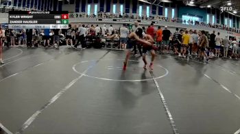 88 lbs Round 1 (6 Team) - Kyler Wright, Cocoa Beach WC vs Zander Hausler, Slate WA