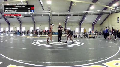 138 lbs Round 1 - Talea Guntrum, Unattached vs Saniyah Ward, D`Youville University