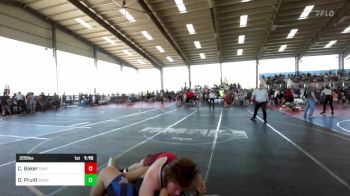 285 lbs Rr Rnd 1 - Chase Baker, Takedown Express vs Dryden Pruitt, Mustangs WC