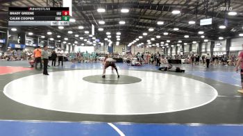 160 lbs Rr Rnd 2 - Brady Greene, Grizzly Wrestling Club vs Caleb Cooper, Fight Barn WC
