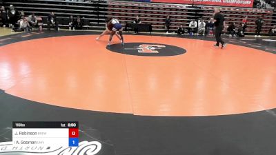 116 lbs Round Of 32 - Jamesa Robinson, Brewton Parker vs Ashley Gooman, University Of Providence