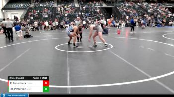 197 lbs Cons. Round 3 - Ryan Patterson, Unattached vs Perry Rodenbeck, Colorado School Of Mines