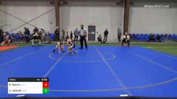 65 lbs Prelims - Redmond Warta, Olympic vs Dominic Velardi, Scorpions