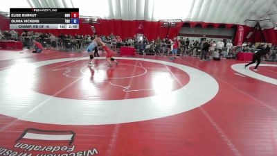 140 lbs Champ. Rd Of 16 - Elise Burkut, Gomez Wrestling RTC vs Olivia Vickers, Team Missouri Select