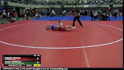 85 lbs Round 1 - Parker Wingen, Legends Of Gold vs Quinn Meredith, Victory School Of Wrestling